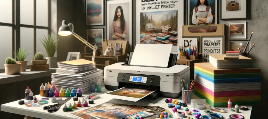 Beste Papiersorten und Spezialmedien fuer DIY-Druckprojekte mit Tintenstrahldruckern