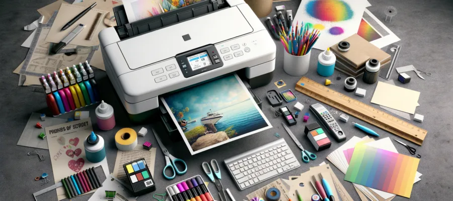 Materialien und Zubehoer fuer DIY-Projekte mit dem Tintenstrahldrucker richtig auswaehlen