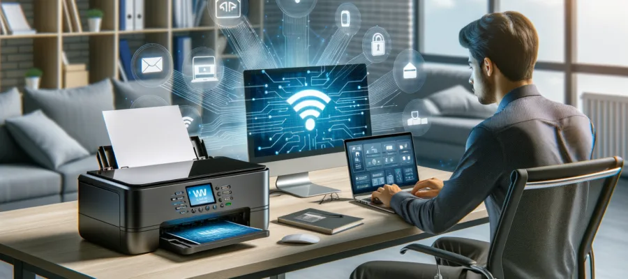 Netzwerk- und WLAN-Verbindung mit Tintenstrahldruckern herstellen