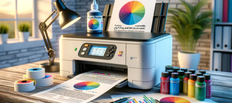 Praxis-Tipps: Sparsam drucken und Tinte beim Tintenstrahldrucker schonen