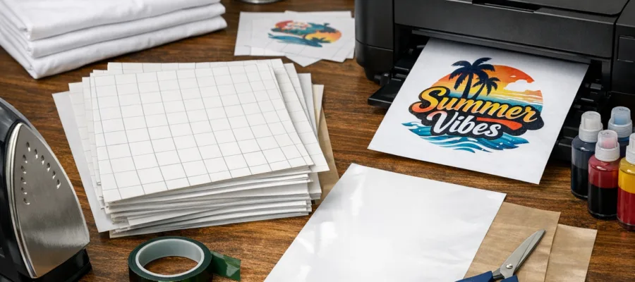 Tipps zur Auswahl von transferfaehigen Folien fuer Tintenstrahldrucker-Drucke zuhause